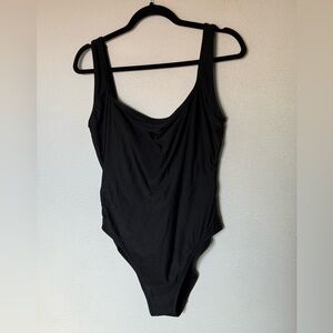 Madewell Black One-Piece Swimsuit size Medium